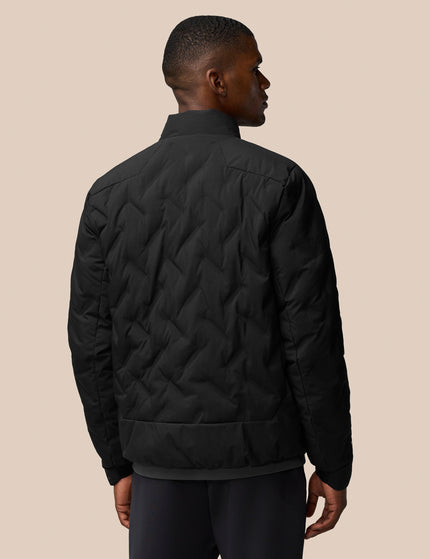 Castore Lightweight Wadded Zip Jacket - Black/Blackimages2- The Sports Edit