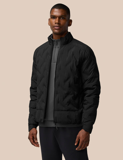 Castore Lightweight Wadded Zip Jacket - Black/Blackimages5- The Sports Edit