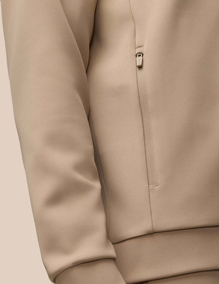 Castore Scuba 1/4 Zip - Mushroom/Gunmetalimages6- The Sports Edit