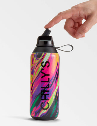 Series 2 Flip Water Bottle 500ml - Cosmic Nebula