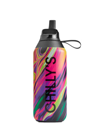 Series 2 Flip Water Bottle 500ml - Cosmic Nebula