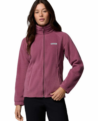 Benton Springs Full Zip Fleece Jacket - Antique Mauve