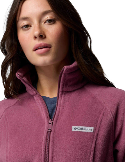 Columbia Benton Springs Full Zip Fleece Jacket - Antique Mauveimages3- The Sports Edit