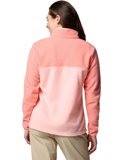 Columbia Benton Springs Half Snap Pullover - Pink Sand/Alpenglowimages2- The Sports Edit