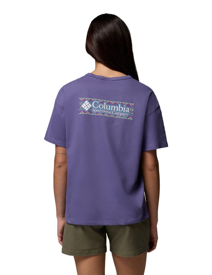 Columbia CSC Heavyweight Graphic T-Shirt - Stormwatch/Branded Blanketimages2- The Sports Edit
