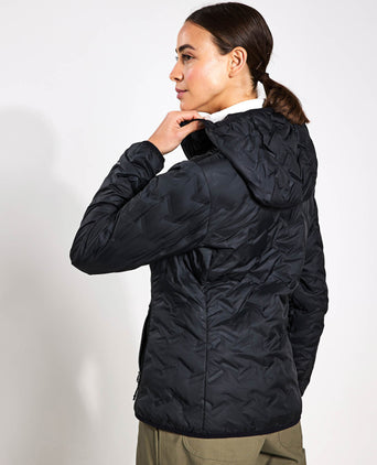 Delta Ridge II Down Hooded Jacket - Black