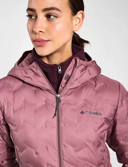 Columbia Delta Ridge II Hooded Long Down Puffer - Figimages3- The Sports Edit