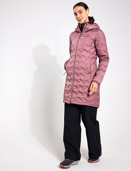 Columbia Delta Ridge II Hooded Long Down Puffer - Figimages4- The Sports Edit