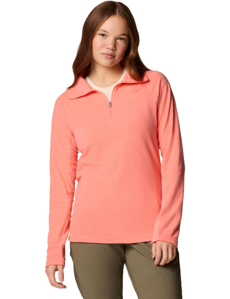 Columbia | Glacial IV Half Zip Fleece - Alpenglow | The Sports Edit