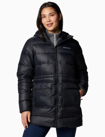 Columbia Harmony Falls Hooded Mid Down Jacket - Blackimages1- The Sports Edit