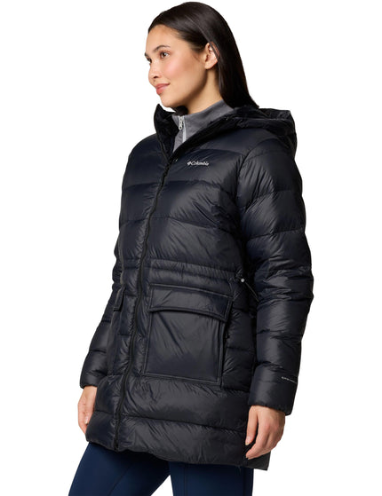 Columbia Harmony Falls Hooded Mid Down Jacket - Blackimages3- The Sports Edit