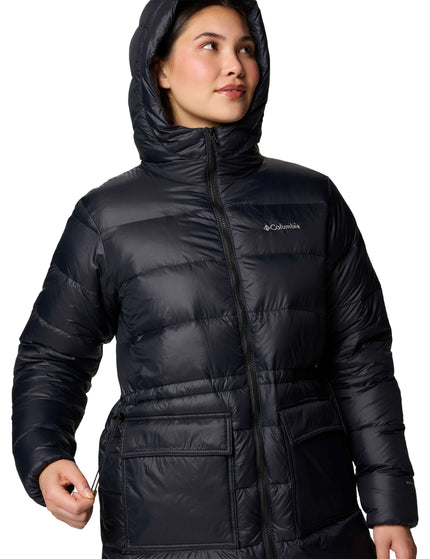 Columbia Harmony Falls Hooded Mid Down Jacket - Blackimages4- The Sports Edit