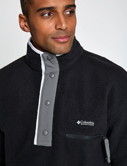 Columbia Helvetia II Half Snap Fleece - Blackimages4- The Sports Edit