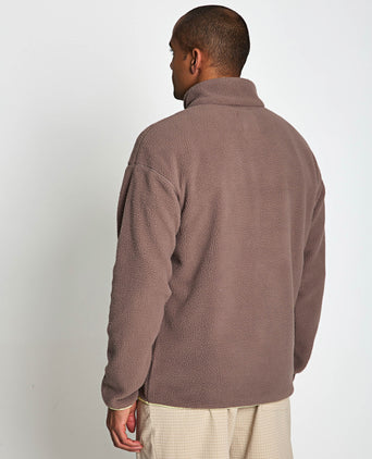 Helvetia II Half Snap Fleece - Iron/Flint Grey/Citron Haze