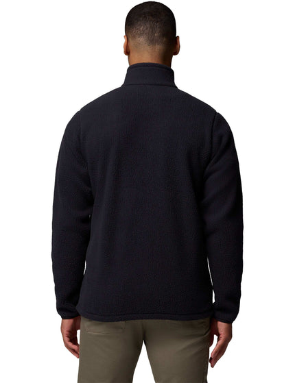 Columbia Jasper Ridge™ Pebbled Half Zip Fleece - Blackimages2- The Sports Edit