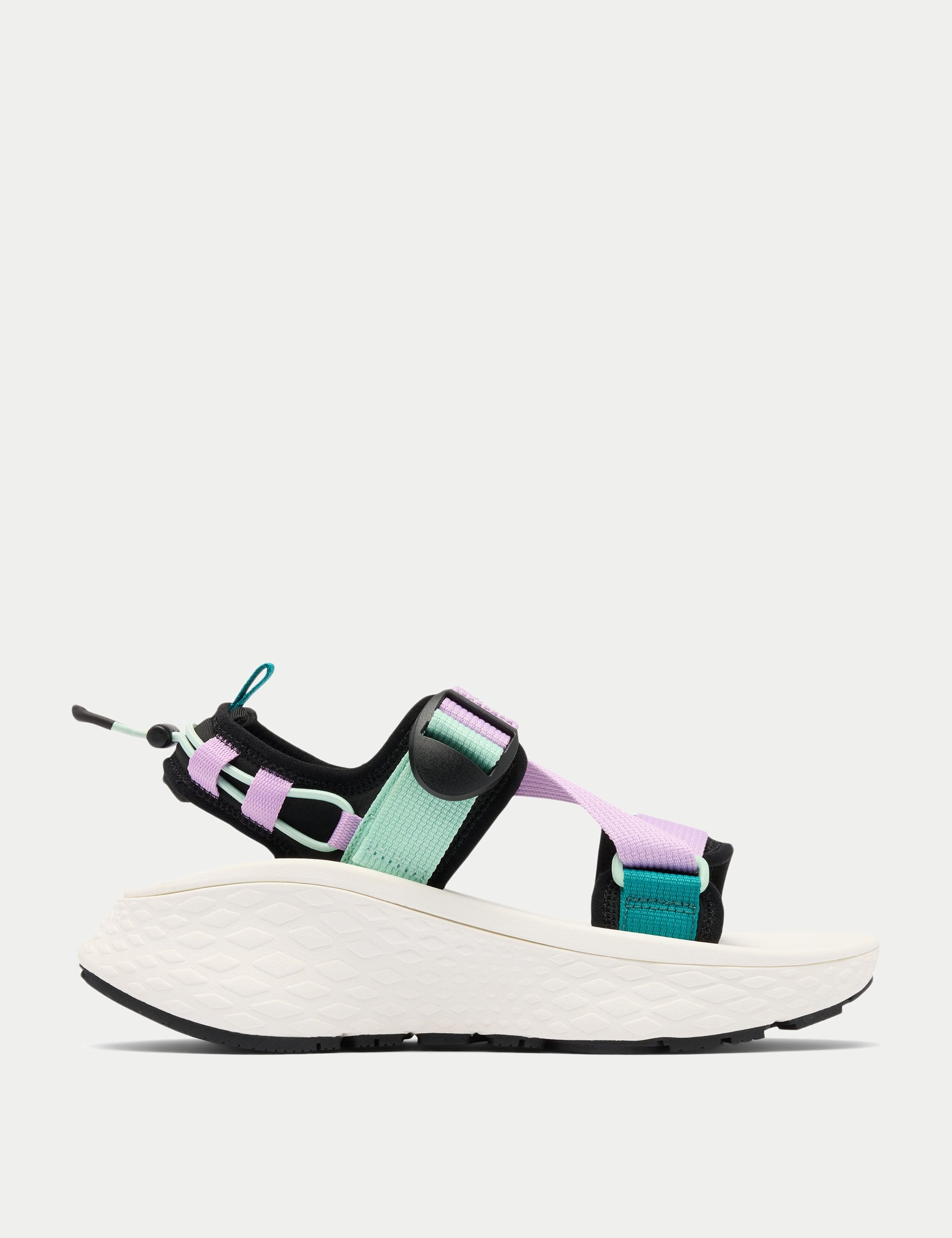 Konos Elevate Strap Sandal Black Sea Ice