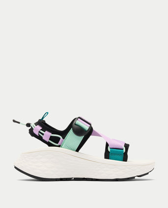 Konos Elevate Strap Sandal - Black/Sea Ice