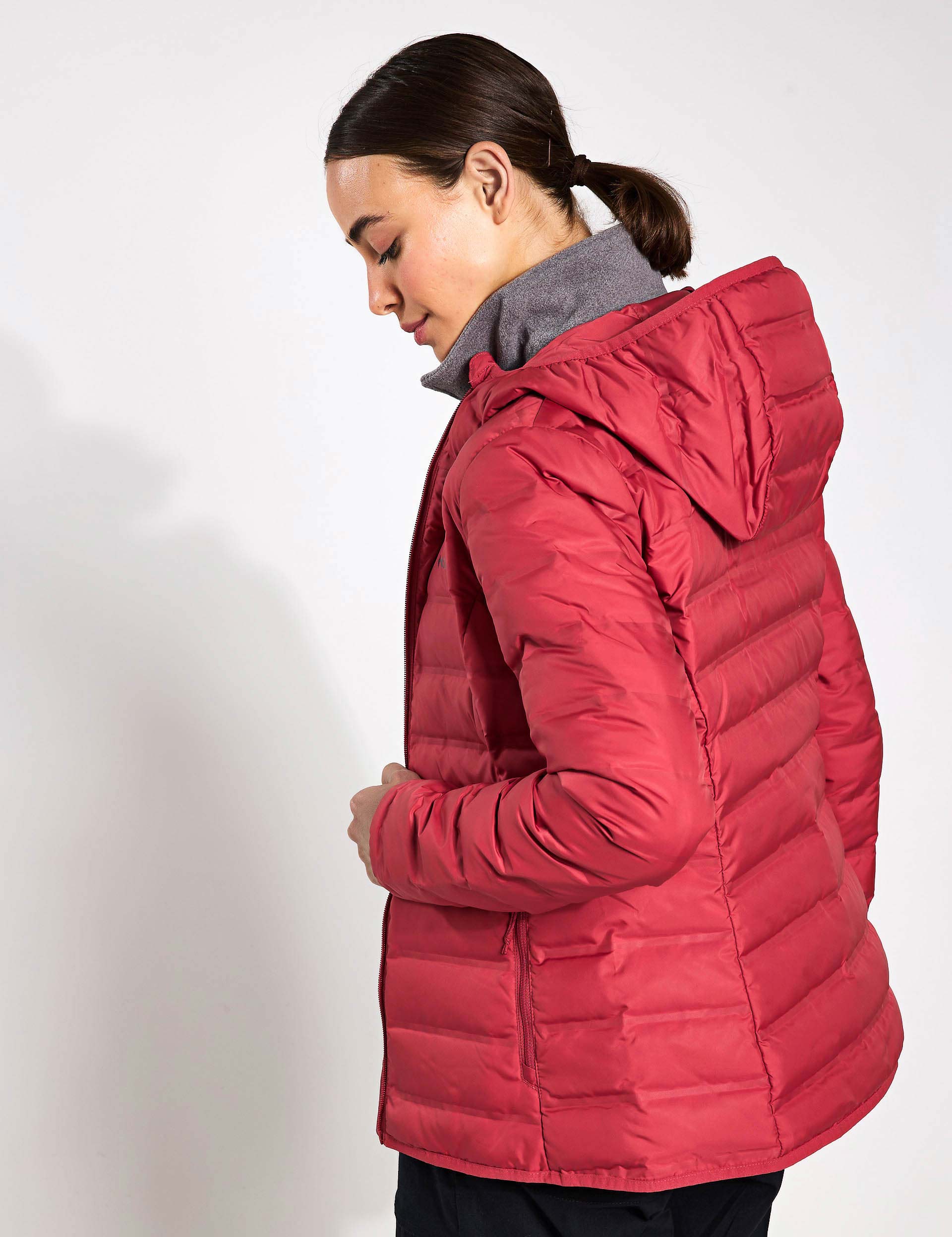 Ladies Jacket Columbia Lake 22 Down Long Hooded Jacket