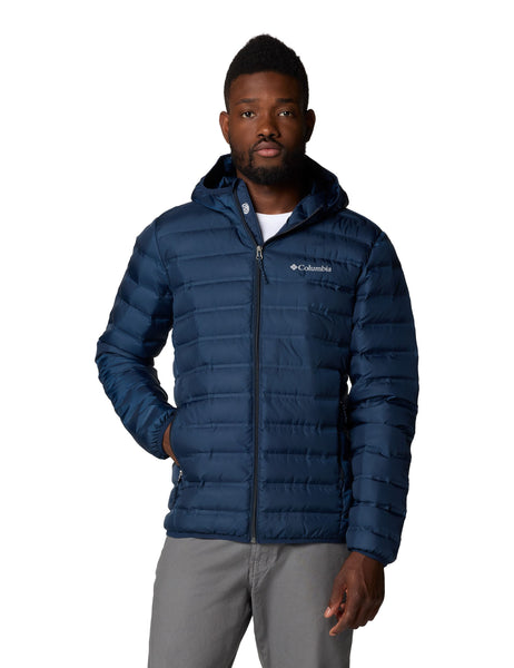 Columbia hooded puffer jacket ネイビー Columbia Men's Puffect II Hooded Jacket, Collegiate Navy, XX-Large