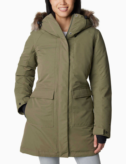 Columbia Little Si II Waterproof Parka - Stone Greenimages1- The Sports Edit