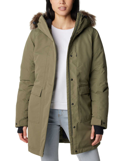 Columbia Little Si II Waterproof Parka - Stone Greenimages8- The Sports Edit