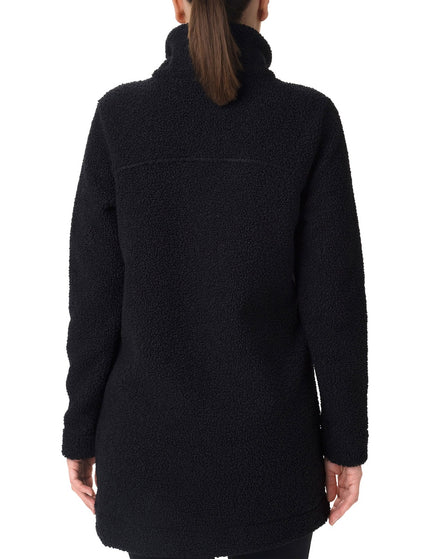 Columbia Panorama Long Sherpa Fleece Jacket - Blackimages2- The Sports Edit