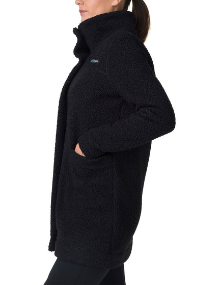Columbia Panorama Long Sherpa Fleece Jacket - Blackimages3- The Sports Edit