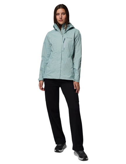 Columbia Pouring Adventure III Waterproof Hiking Jacket - Crushed Blueimages8- The Sports Edit