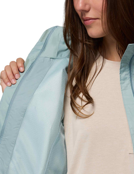 Columbia Pouring Adventure III Waterproof Hiking Jacket - Crushed Blueimages5- The Sports Edit