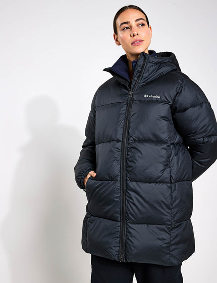 Columbia Puffect II Hooded Mid Puffer Jacket - Blackimages3- The Sports Edit