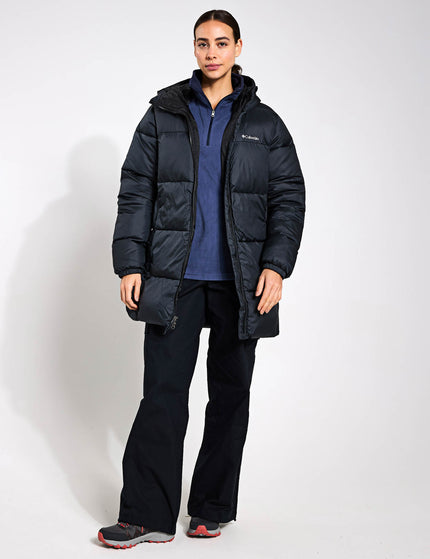 Columbia Puffect II Hooded Mid Puffer Jacket - Blackimages4- The Sports Edit