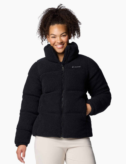 Columbia Puffect Sherpa Puffer Jacket - Blackimages1- The Sports Edit