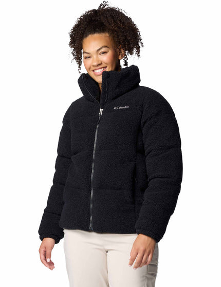 Columbia Puffect Sherpa Puffer Jacket - Blackimages5- The Sports Edit