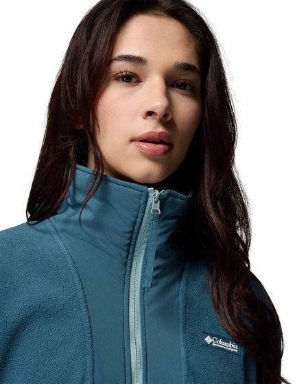 Columbia Sequoia Grove 1/2 Zip Fleece - Everblue/Crushed Blueimages3- The Sports Edit