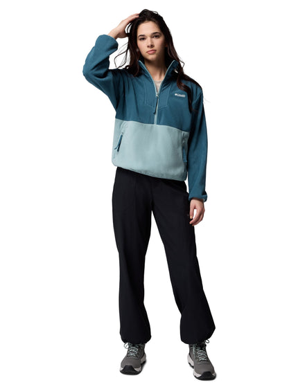 Columbia Sequoia Grove 1/2 Zip Fleece - Everblue/Crushed Blueimages6- The Sports Edit