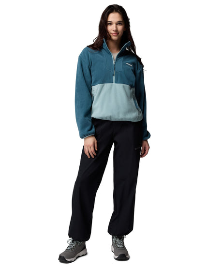 Columbia Sequoia Grove 1/2 Zip Fleece - Everblue/Crushed Blueimages7- The Sports Edit
