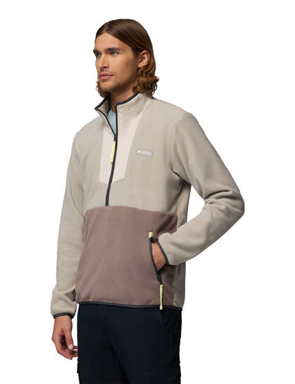 Columbia Sequoia Grove 1/2 Zip Fleece - Flint Grey/Iron/Dark Stoneimages5- The Sports Edit