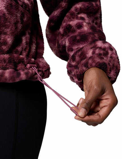 Columbia Timber Meadow MTR Printed Half Zip Sherpa Fleece - Antique Mauve/Dyecamoimages4- The Sports Edit