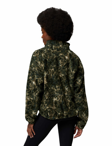 Columbia Timber Meadow MTR Printed Half Zip Sherpa Fleece - Sedona Sage/Dyecamoimages2- The Sports Edit
