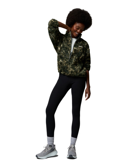 Columbia Timber Meadow MTR Printed Half Zip Sherpa Fleece - Sedona Sage/Dyecamoimages6- The Sports Edit