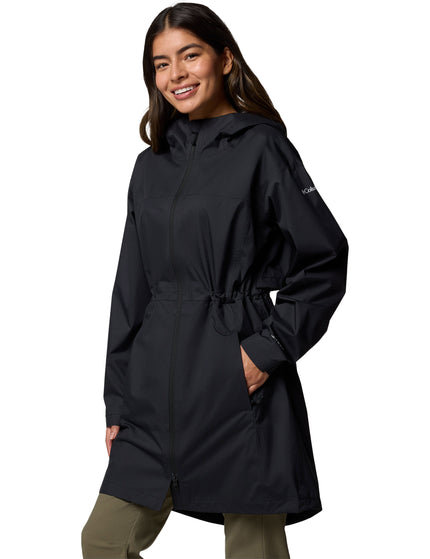 Columbia Weekend Adventure II Long Waterproof Jacket - Blackimages5- The Sports Edit