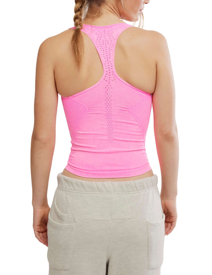FP Movement Good Karma Long Tank - Washed Hot Pinkimages3- The Sports Edit