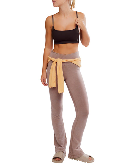 The Sports Edit Tighten Up Mini Light Support Sports Bra - Chocolateimages6- The Sports Edit