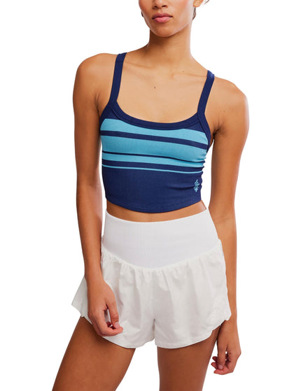 FP Movement All Clear Striped Cami - Midnight Navy Comboimages1- The Sports Edit
