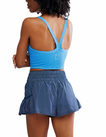 FP Movement Get Your Flirt On Printed Shorts - Summit Frost/Midnight Navyimages3- The Sports Edit