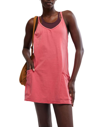 Hot Shot Mini Dress - Hibiscus