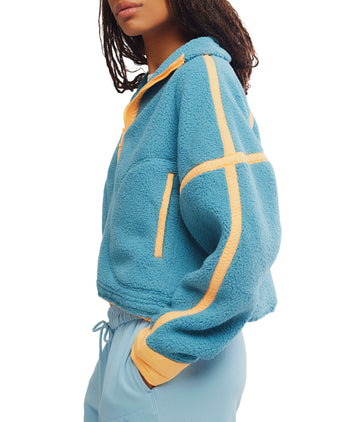 Mountain High 1/2 Zip Fleece - Celestial Blue