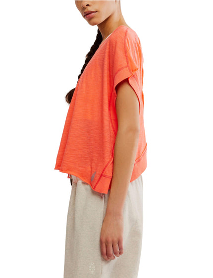 FP Movement My Time Tee - Neon Coralimages2- The Sports Edit