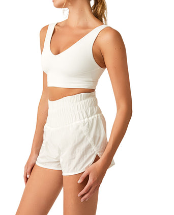 Never Better Crop - White