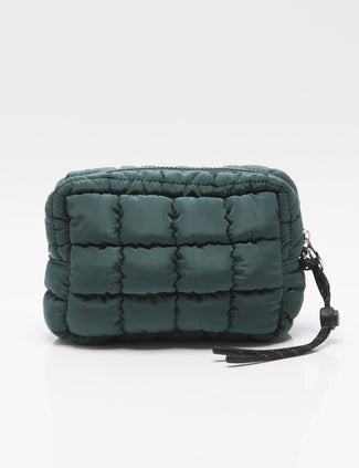 Quilted Mini Case - Evergreen